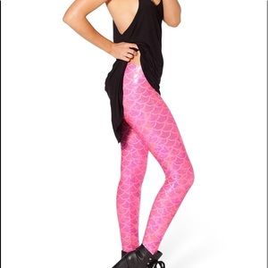 RARE BlackMilk Pink MerBarbie Leggings